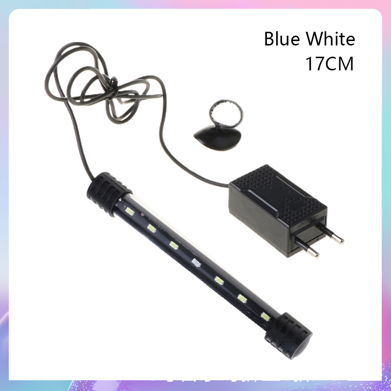 Aquarium Accessories 3.5W Submersible Waterproof Aquarium Fish Tank LED Light Bar Lamp Strip EU Plug 37cm