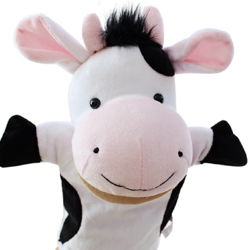 Cute Baby Animals Hand Puppet Plush Doll Story Telling Educational Toy Christmas Toy