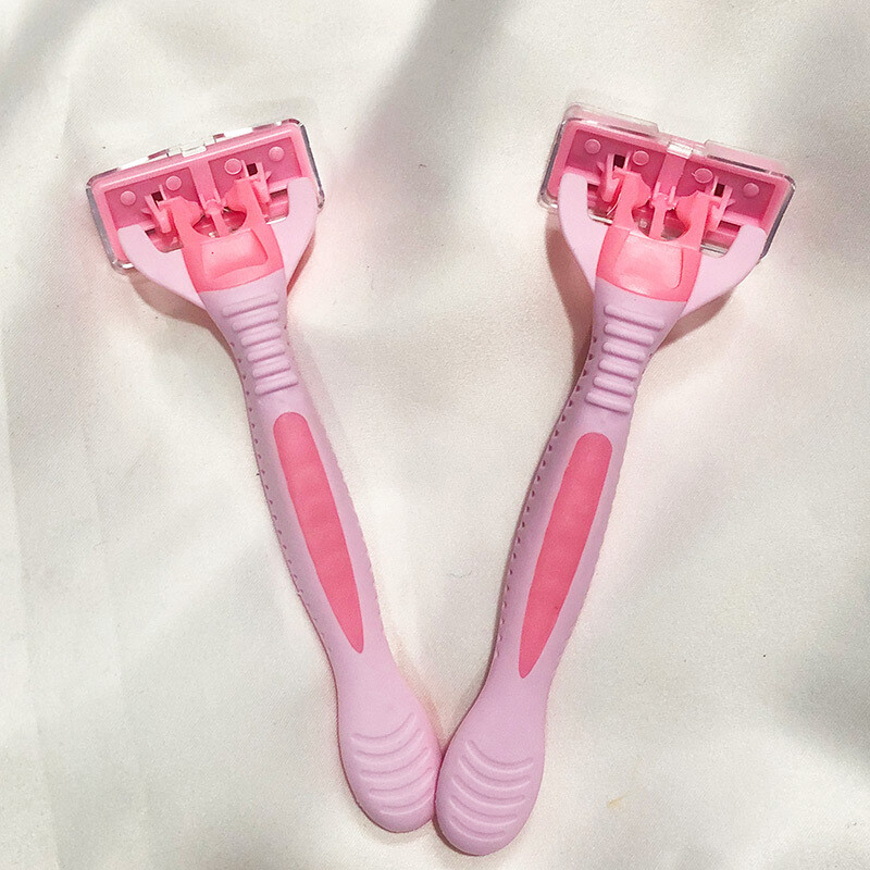 BEAUTYBIGBANG 2Pcs  Manual shaving Tools, Underarm Private parts, Armpit hair, Pubic hair, Leg hair, Whole Body Ladies Special Epilator Shaving