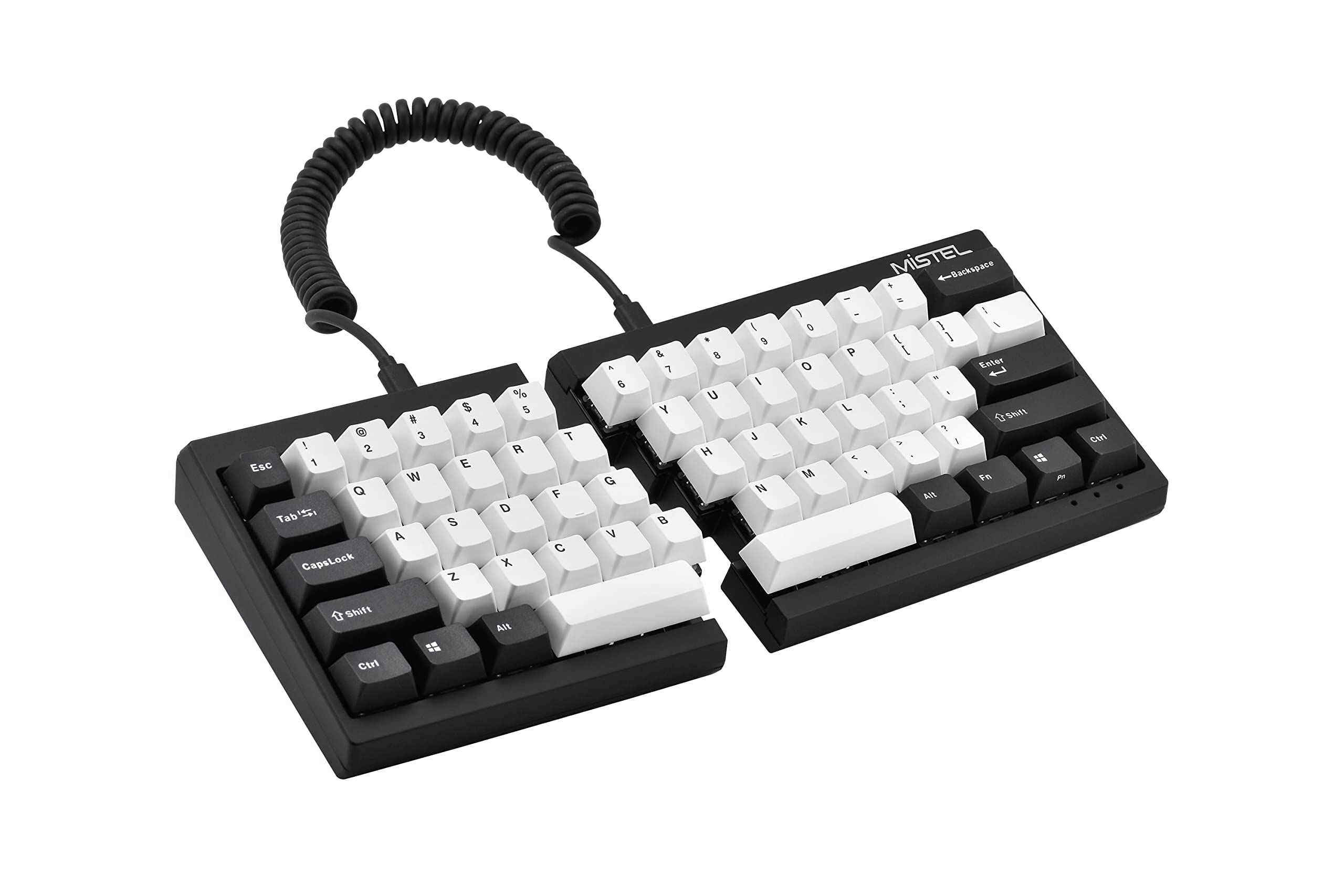 [PREORDER] Mistel MD600RGB v3 60 Split Mechanical Keyboard, Two Tone PBT Double Shot Keycaps