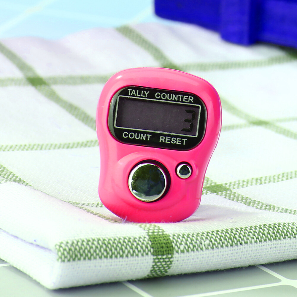 Mini Finger Counter LCD Electronic Digital Counter Counting Range 0-99999