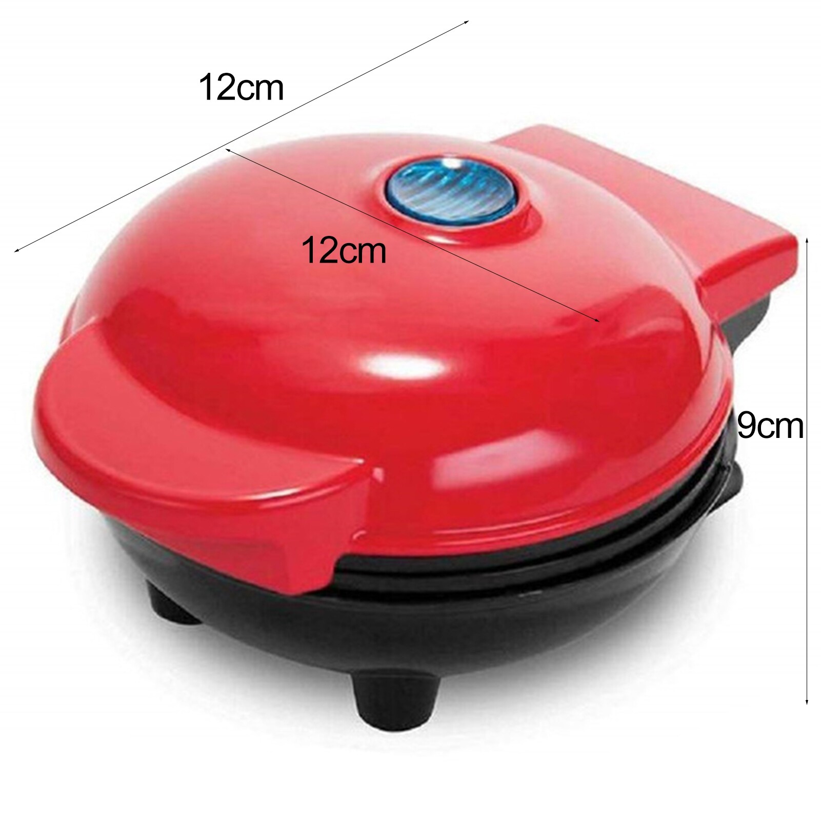 EU Plug Non-stick Heat-Resistant Waffles Maker Electric Mini Heart Shape Waffle Pot Kitchen Accessories