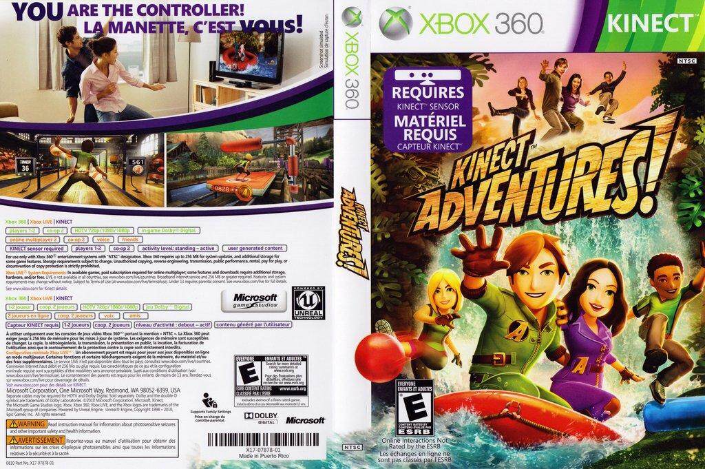Xbox 360 Kinect Adventures (Original Disc) | Lazada