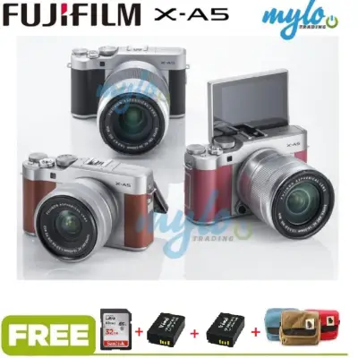 Fujifilm X-A5 / XA5 Mirrorless Digital Camera with 15-45mm