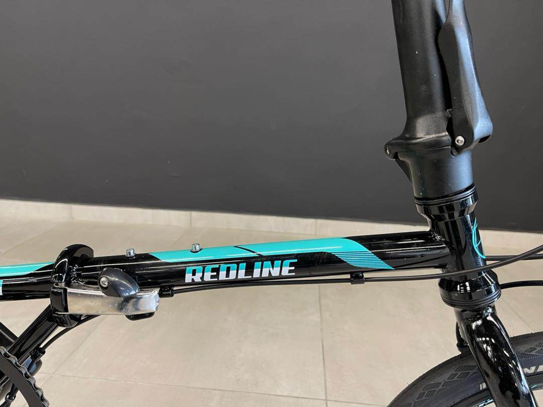 redline folding bike