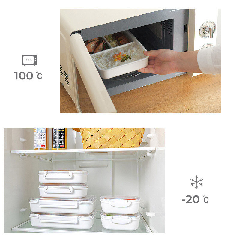 XINLANYASHE [Miễn Phí Vận Chuyển]Hộp cơm hâm nóng vi sóng, hộp đựng trái cây chia, Hộp Ăn Trưa di động, hộp đựng trái cây chia, hộp bảo quản, Hộp Ăn Trưa