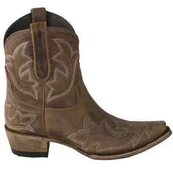 low cowboy boots womens