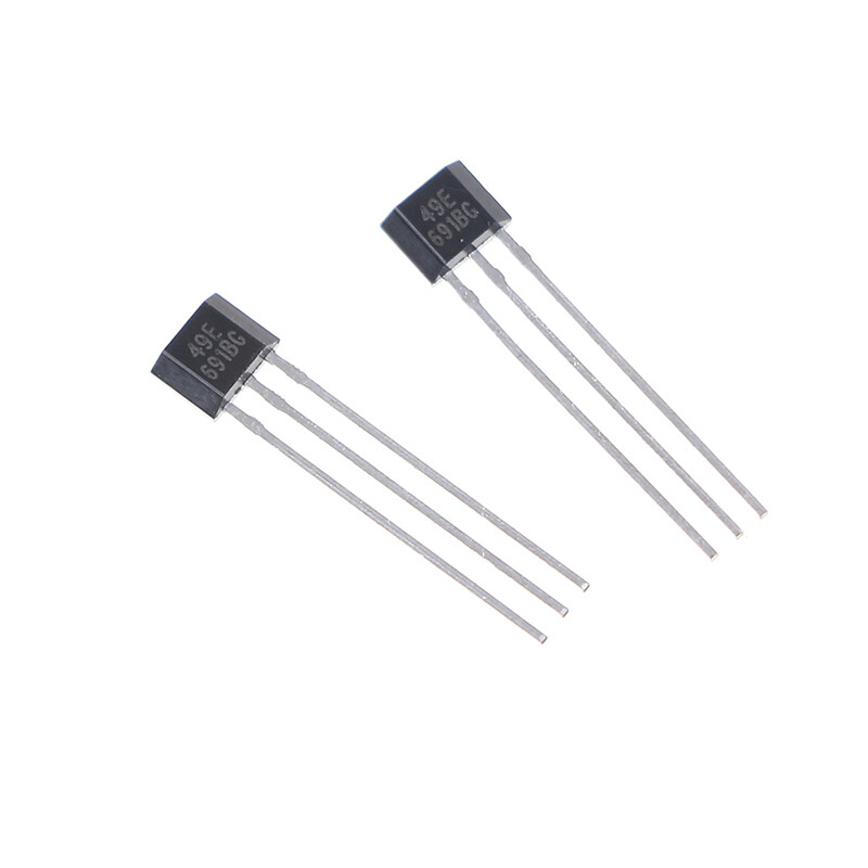 [DONGLONG]10pcs Hall element 49E OH49E SS49E linear Sensor Hall sensor