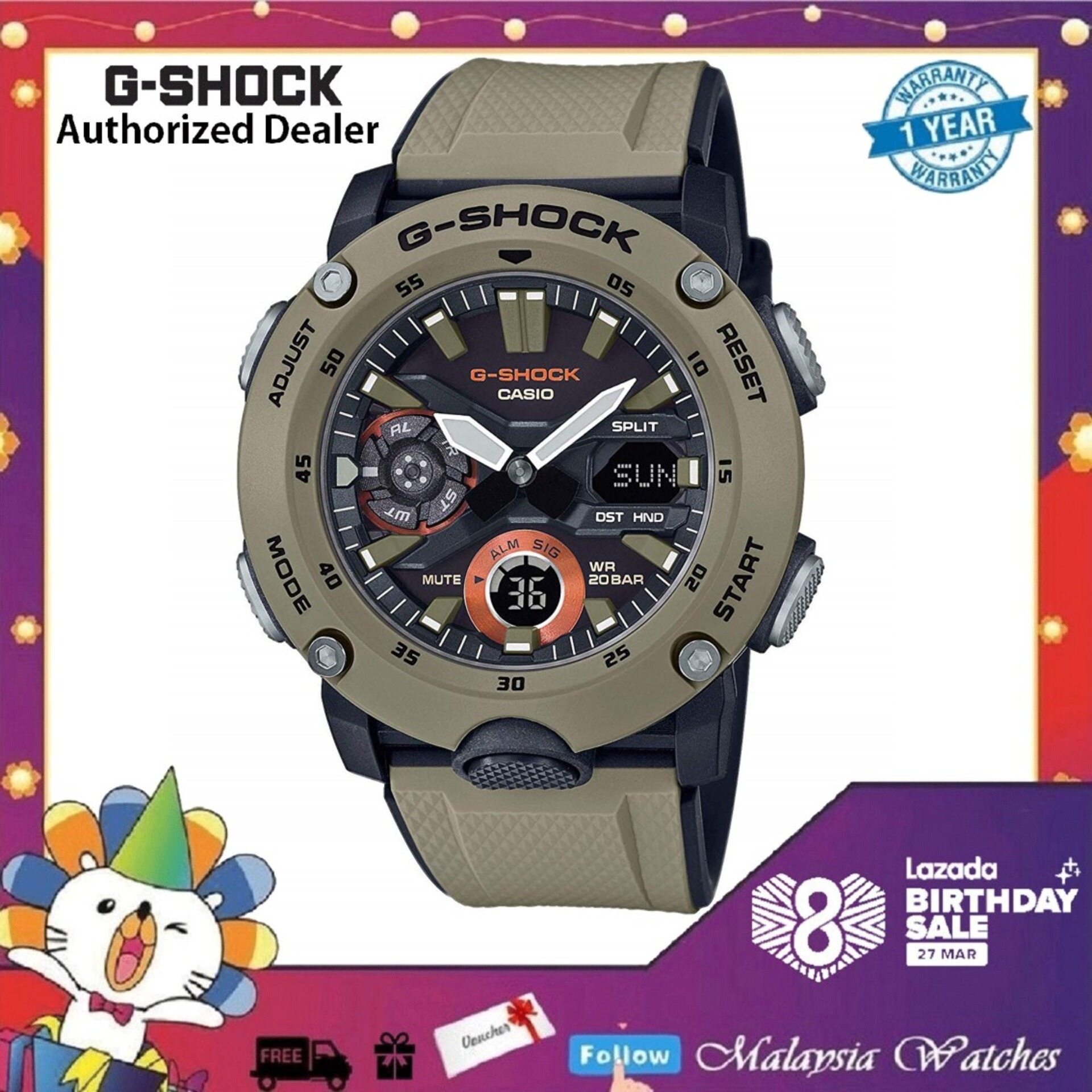 GA-2000-5A Casio