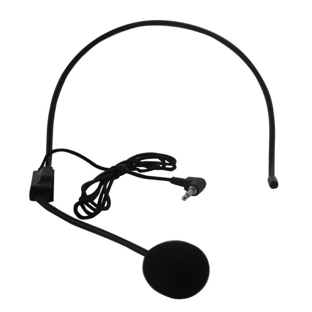【CozyySpace】 3.5mm Wired Headset Microphone Headworn Mic for Voice Amplifier Loudspeaker