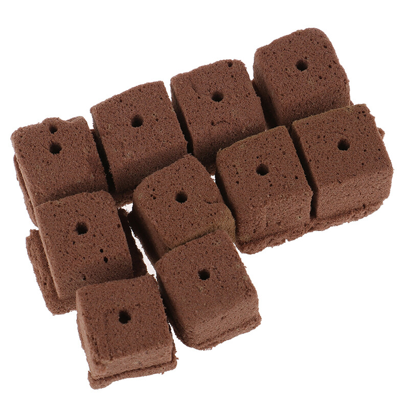 HONG 10Pcs rockwool hydroponics grow starter cubes