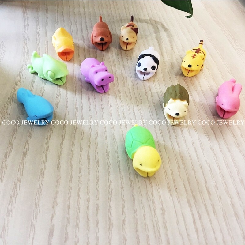 [CO CO] Cáp Dữ Liệu USB Cho Điện Thoại IPhone/Android Cáp Bảo Vệ Sạc Động Vật Cắn