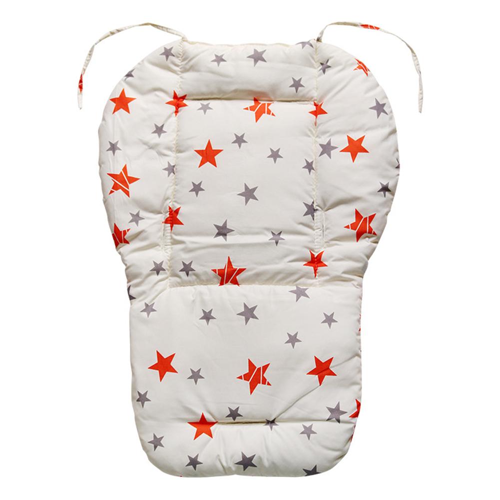 【TheCoachesJournal】Cheap Price Foldable Giraffe sheep Star Print Baby Stroller High Chair Seat Cushion Liner Mat Pad Cover Protector