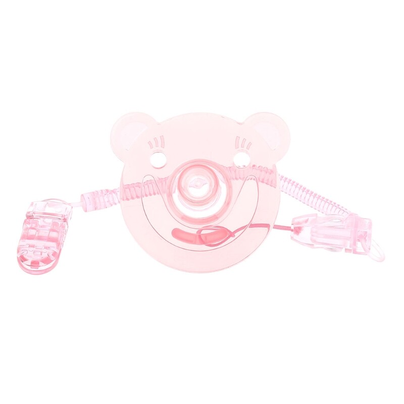 Food Grade Silicone Baby Pacifier Dummy Accessories Teethers With Pacifier Chain Gift
