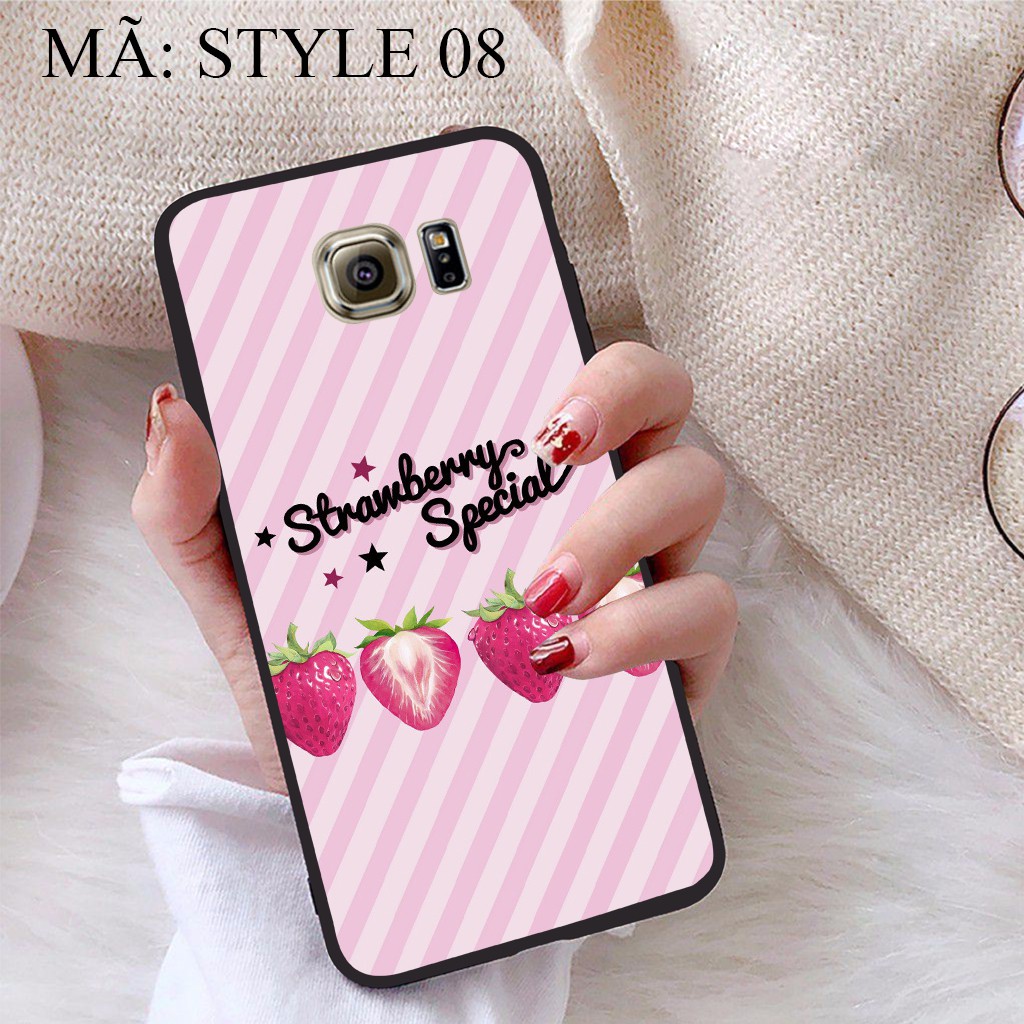 Ốp lưng Samsung S6 viền dẻo TPU BST Phong cách