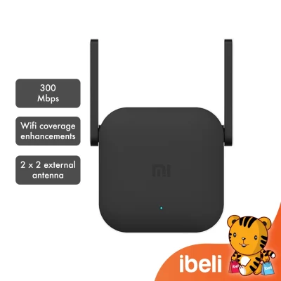 English VERSION - Xiaomi WiFi Extender Repeater Pro Amplifier Mijia Range Extender Stable Network 2.4G with 2 Antenna