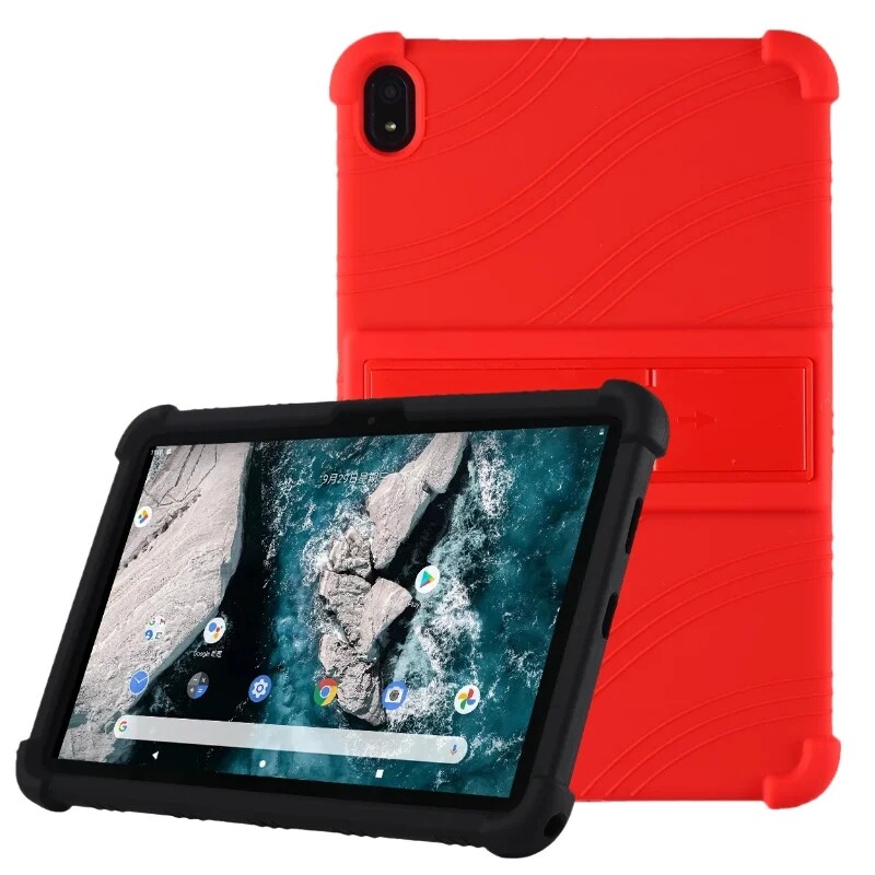 Shockproof silicone case for Nokia T20 10.4 inch anti-drop Bracket cover