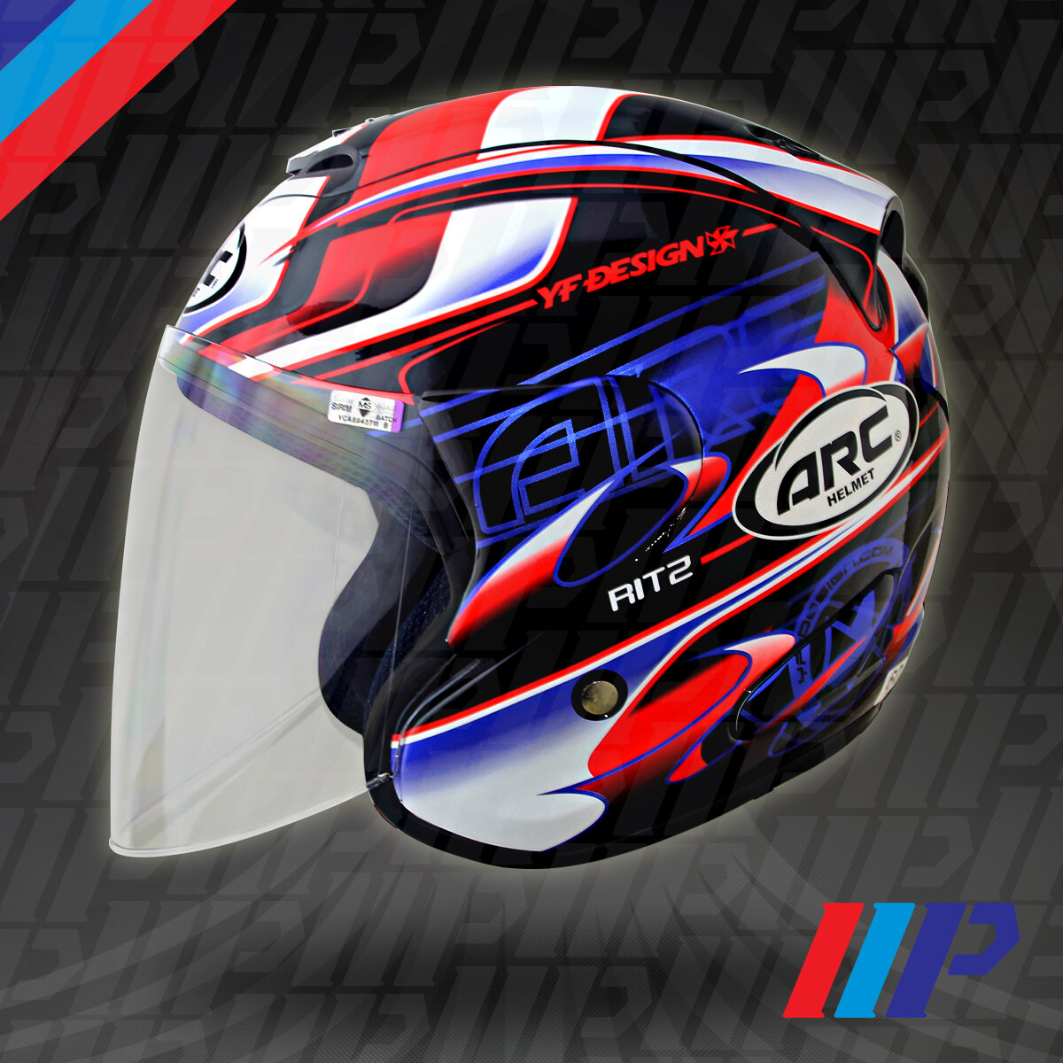 Arc X Yf Design Ritz Yf1 Helmet Special Edition In Size L 2xl Lazada Arc X Yf Design Ritz Yf1 Helmet Special Edition In Size L 2xl Lazada