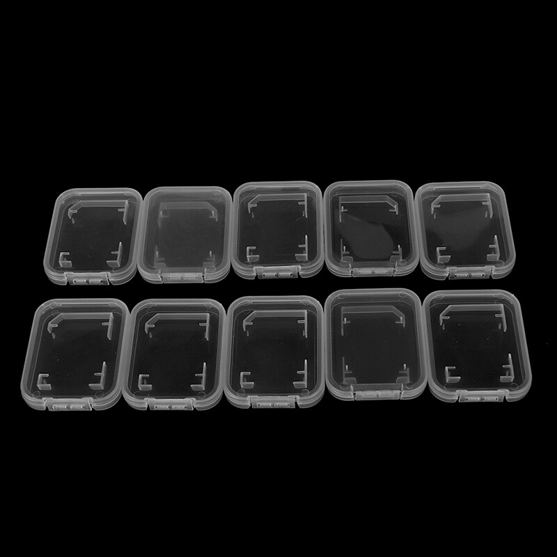 Buy 1pc Transparent Standard SD SDHC Memory Card Case Holder Box Storage Plastic At Affordable Prices - Free Shipping, Real Reviews With Photos
