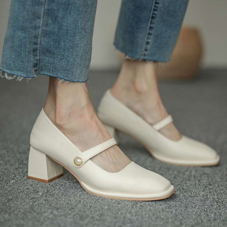 Off white mary outlet jane shoes