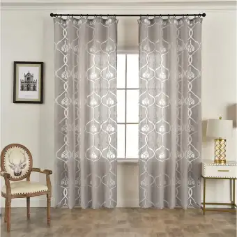 1 Pcs Napearl Langsir Rustic Design Custom Made Curtain For