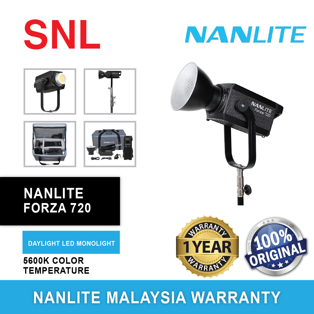 Nanlite Forza 720 Daylight LED Monolight | Lazada