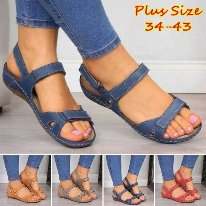 orthopedic premium comfy lightweight leather sandal