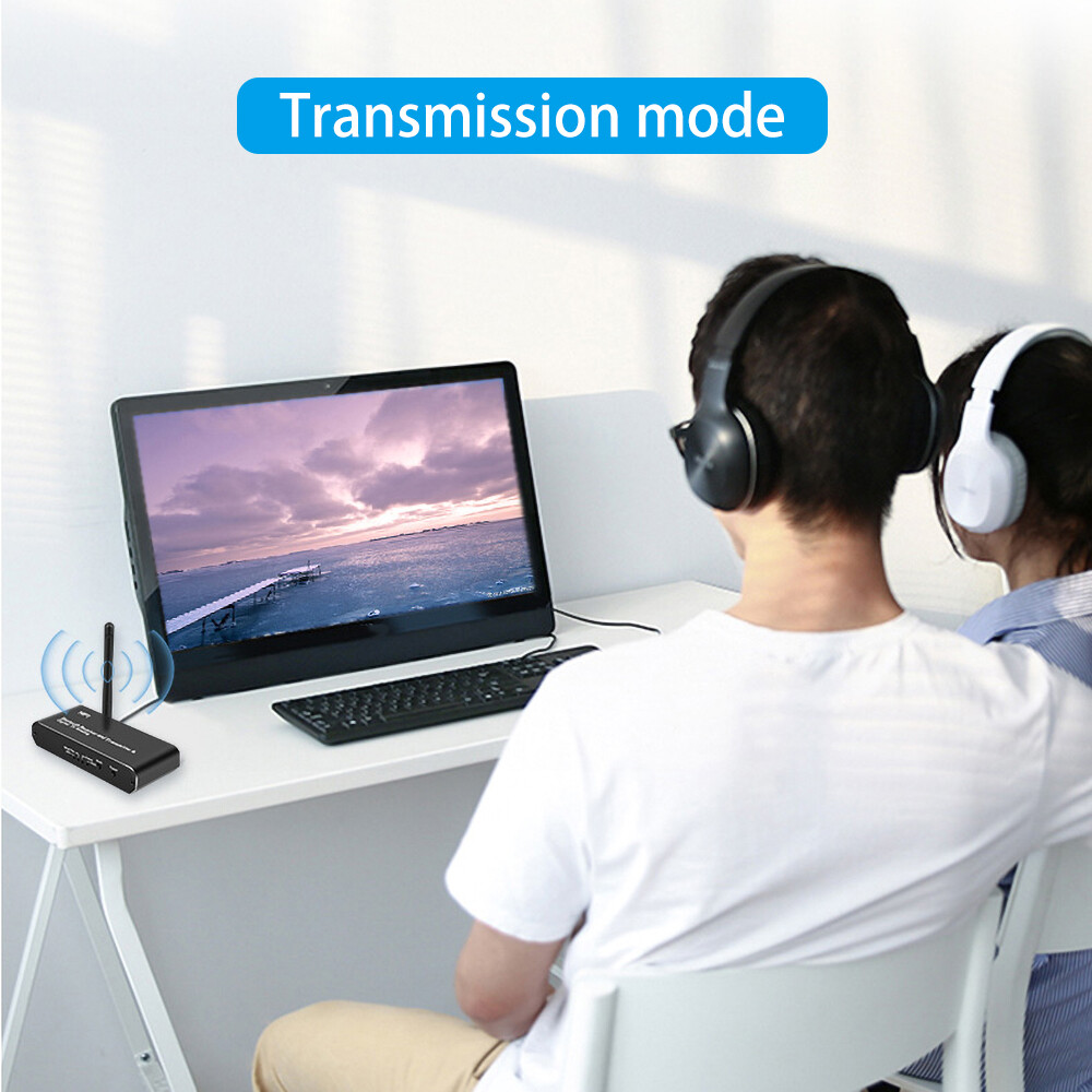 Disour Wireless DAC Audio Digital to Analog Audio Converter with Bluetooth Receiver Transmitter For HiFi Stereo Audio Bluetooth DAC