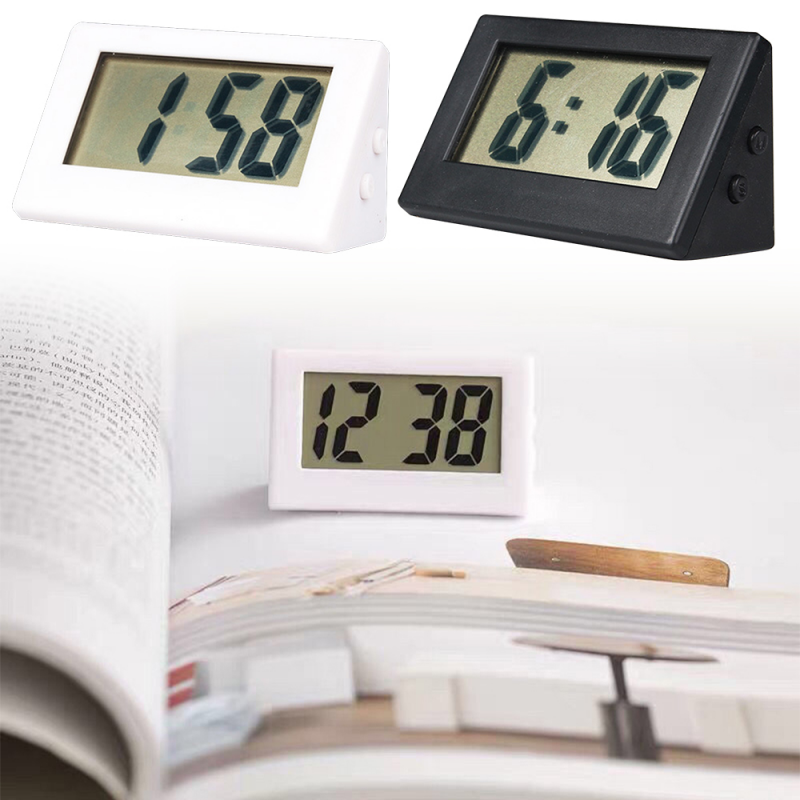 Mini Đồng Hồ Kỹ Thuật Số LED Cầm Tay Đồng Hồ Điện Tử Đa Chức Năng Đồng Hồ Điện Tử Cho Máy Tính Để Bàn Im Lặng Cho Văn Phòng Hiển Thị Thời Gian Đồng Hồ Để Bàn