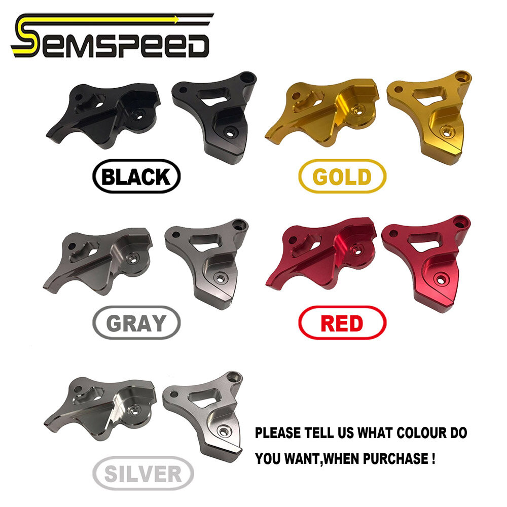 SEMSPEED Motorcycle Rear Suspension Shock Absorber Adjustable Adapter Bracket Mount For Yamaha NVX Aerox 155 125 150 2015-2019 2020 2021