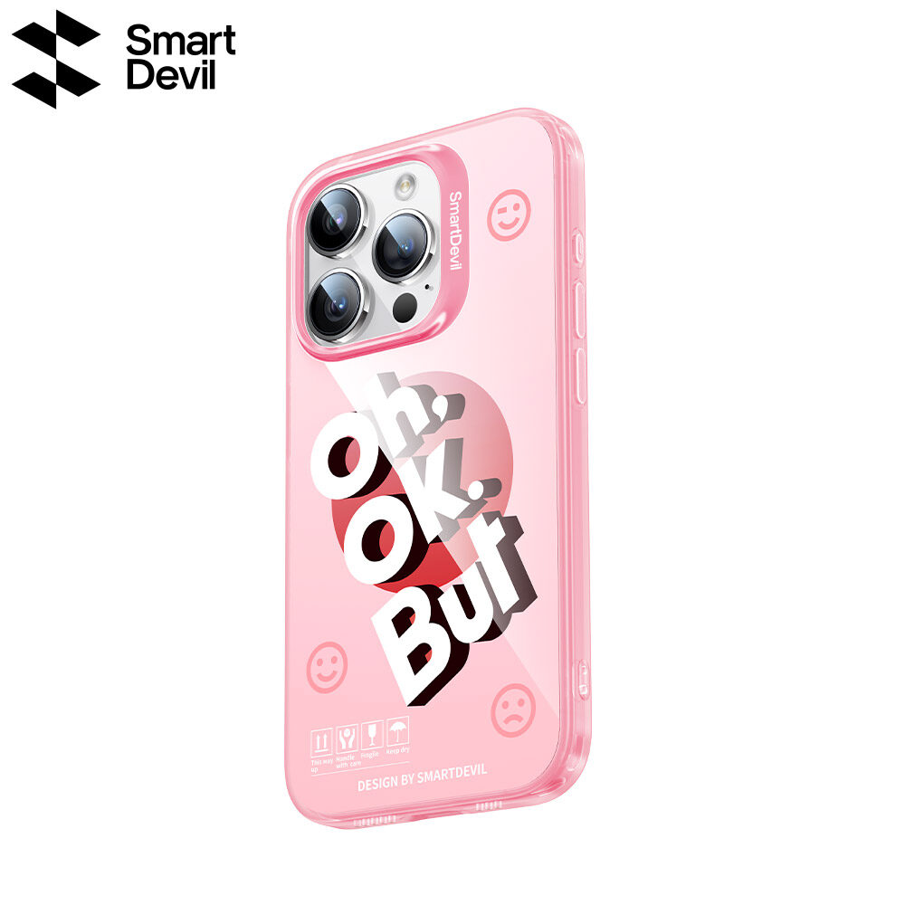 Smartdevil Ốp điện thoại cho Iphone 15 cộng với chống sốc thiết kế IMD điện thoại bảo vệ vỏ