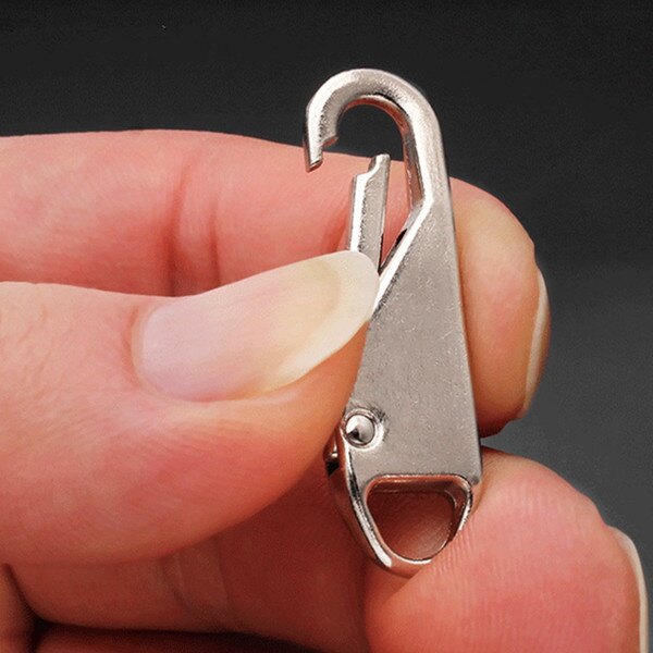 Dream Hunter 6 Pcs/lot Removable Detachable Zipper Pull Pull-Head Pull-Down Bag School Bag Down Jacket Coat Universal Zipper Buckle Diy 2021