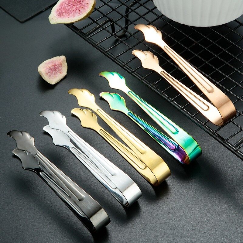 Ice Cube Clip Sugar Tong Bar Ice-cube Picker Clamp Kitchen Accessory