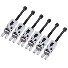 6PCS Electric Guitar Double Locking System Locked String Saddles Tremolo Bridge Guitar Accessories