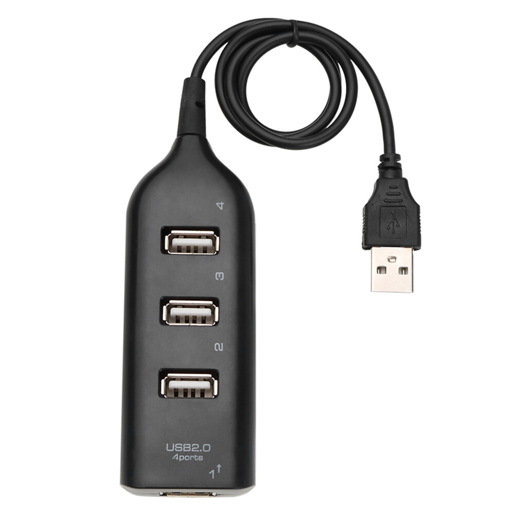 Usb hub 5mbps high speed multi usb 2.0 adapter expander 4 port splitter