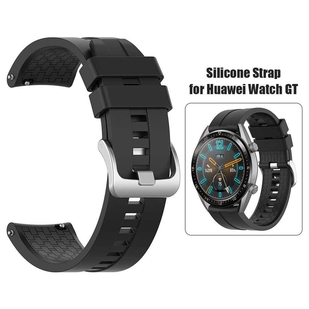 Soft Silicone Wristband Watch Strap for Huawei Watch GT 2 GT Honor Magic