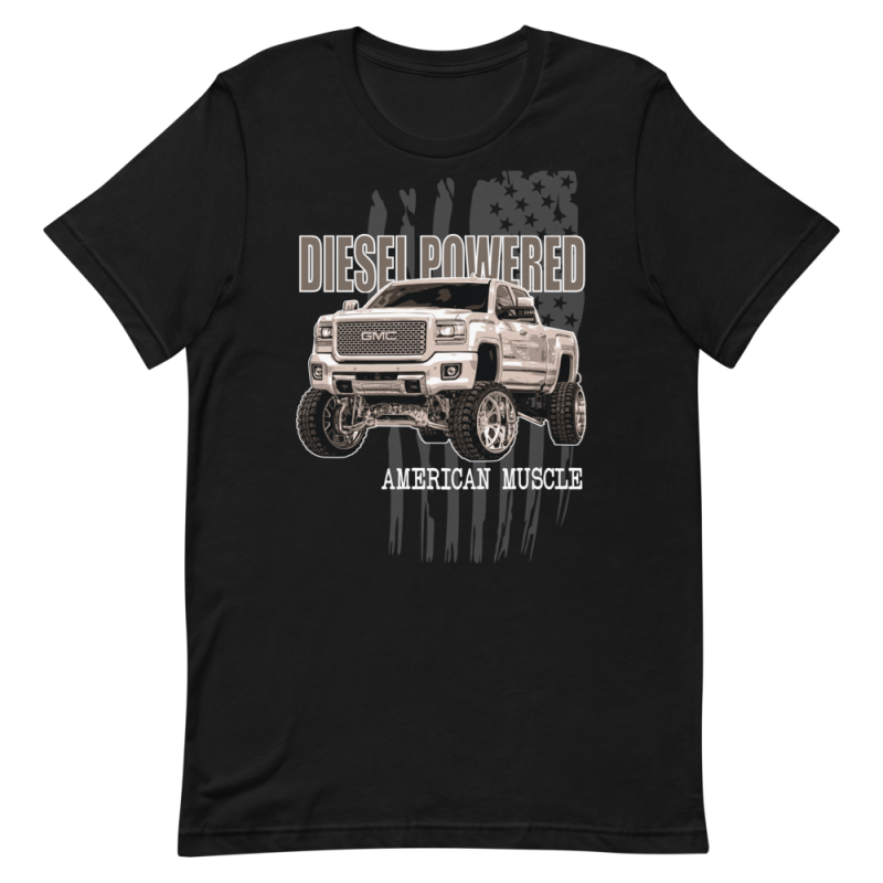 Maglietta Uomo Duramax Diesel – Aggressive Thread – Doppia Faccia – Motore LBZ