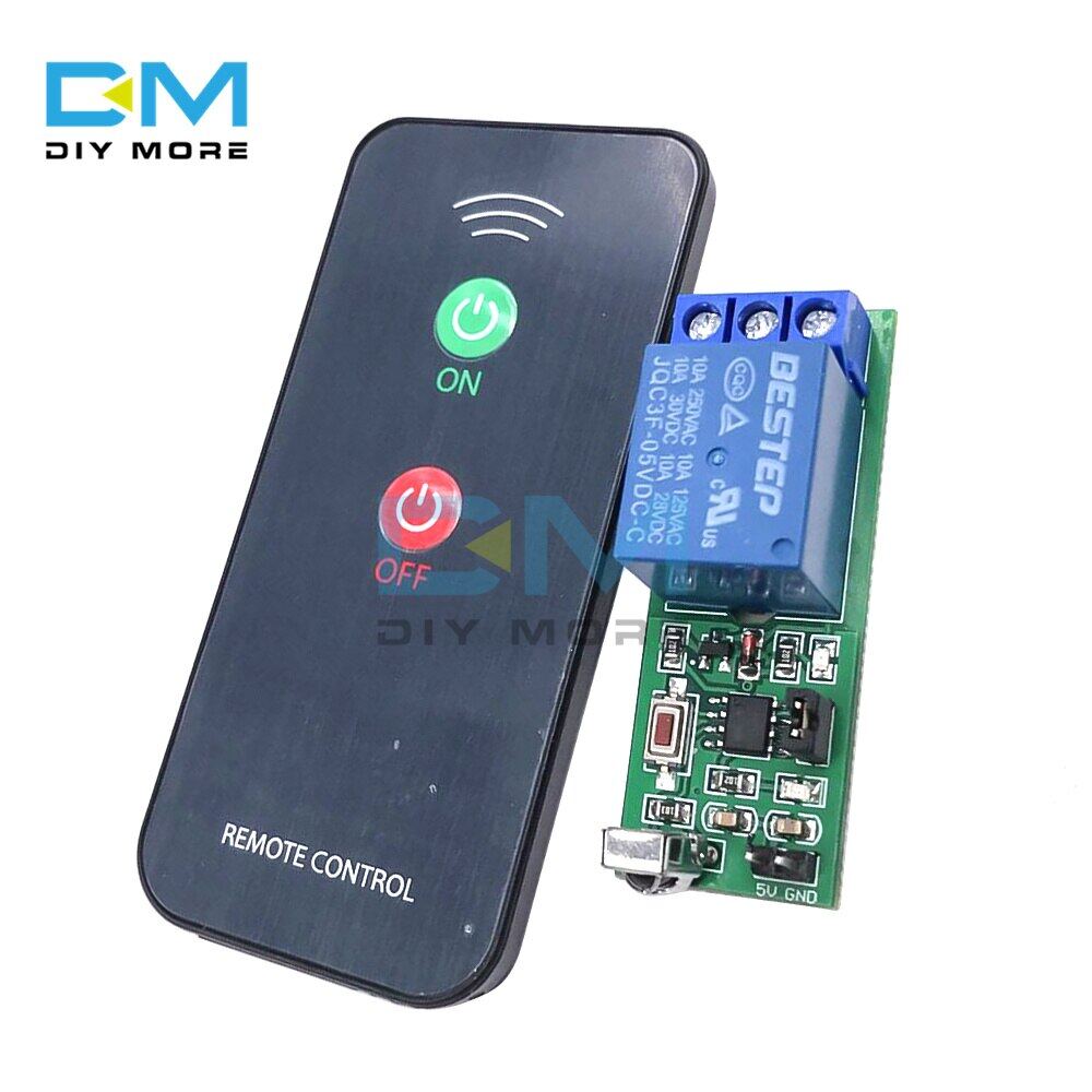 【100% original】 diymore 1 Channel 5V Infrared Remote Control Relay ...