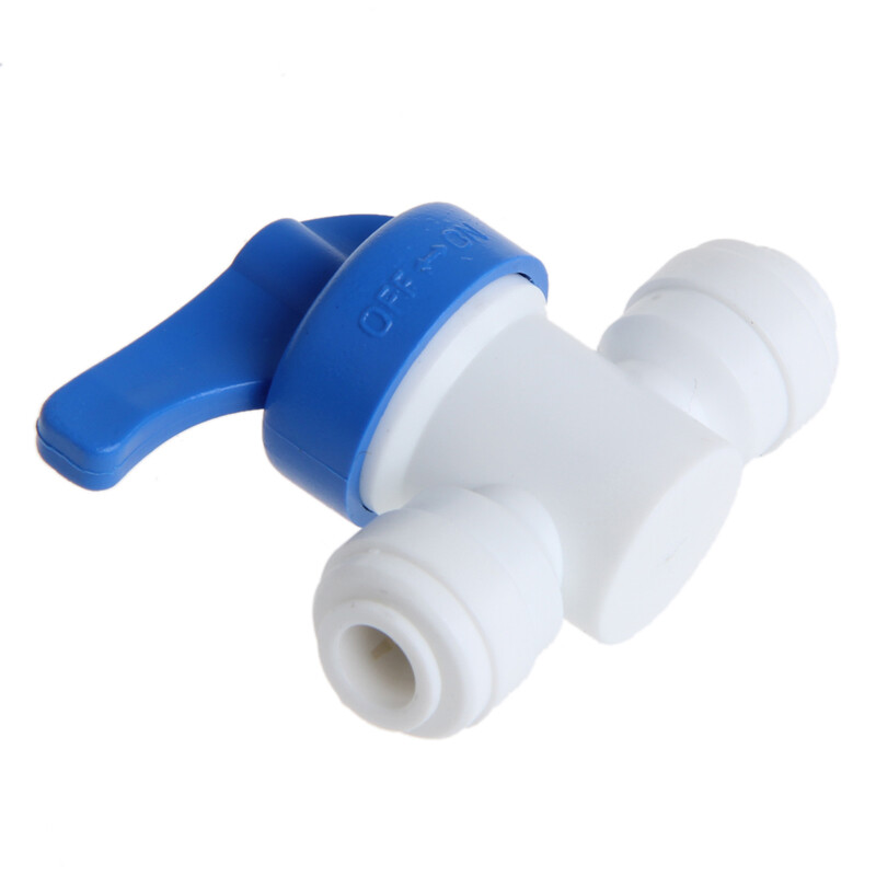 Bóng Cho Van Cổng OD Ống 6Mm 1/4 "Đầu Nối Vòng Hệ Thống Nước Bằng Nhựa