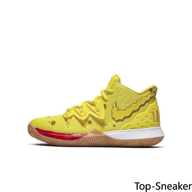 Nike_KYRIE 5 X SpongeBob SquarePants Patrick Patrick Pria Sepatu Basket # CJ7227-700 CJ7227-600 CJ6951-300