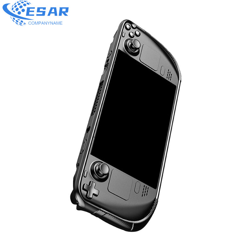 Handheld Game Console Protective Shell Case With Bracket Anti-drop Cover Compatible For Steam Deck Host