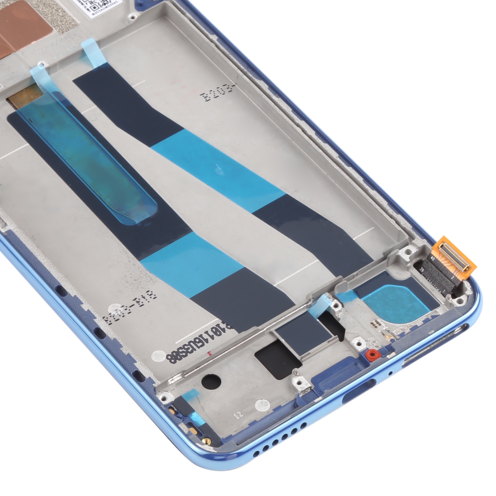 Capteur D'empreinte Digitale De Remplacement Pour Xiaomi Mi 11 Lite (4G/5G) - Nappe Connecteur Noir