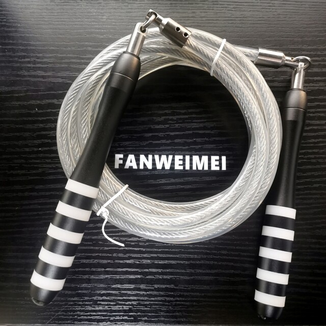 8mm 550gram high quality heavy weight speed upc weighted mma training pu jump rope dudes crossrope fast skipping rope fitness