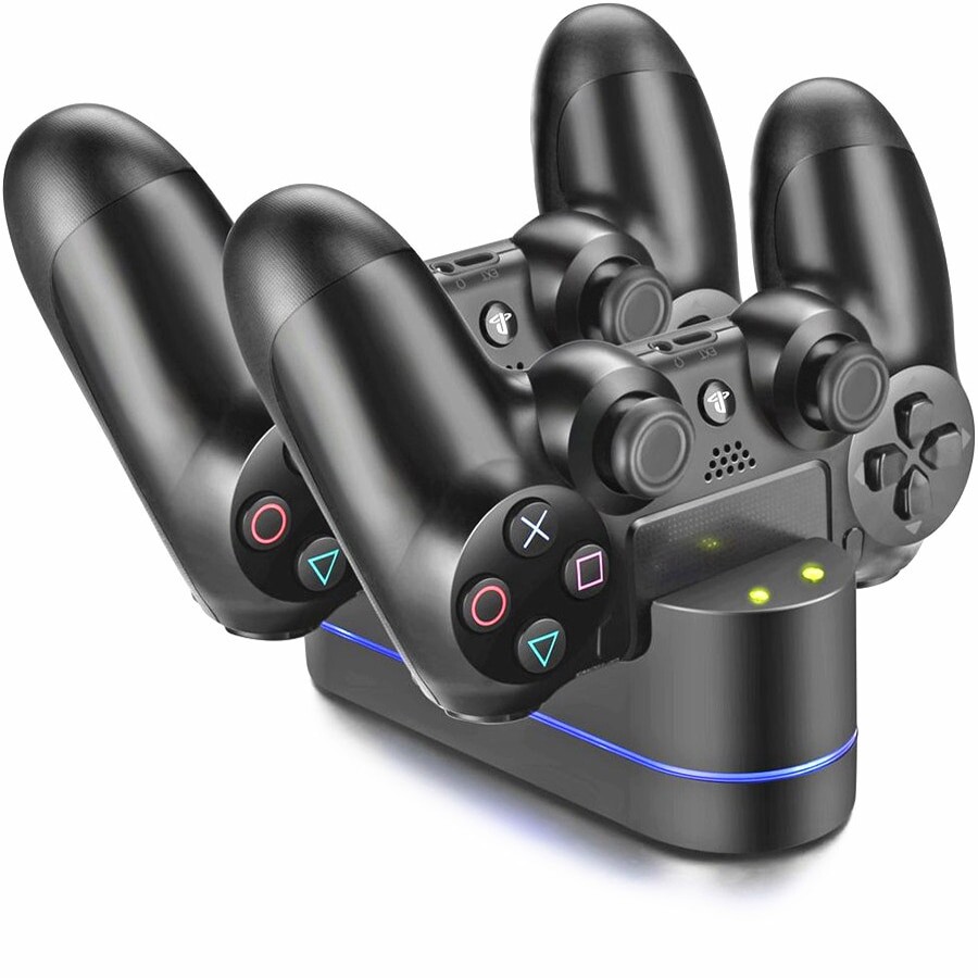 Đế Sạc Bộ Điều Khiển PS4 Cho PlayStation4 / Slim PS Pro Dualshock 4 Đế Sạc Bộ Điều Khiển Tay Cầm Chơi Game Có Dây Cáp