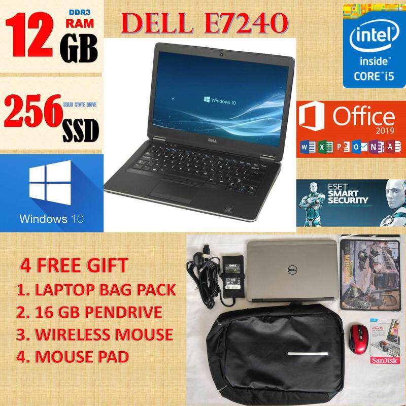 Dell Latitude E7240 i5 vpro 12 GB RAM/256 GB SSD/Smart Card Reader Malaysia