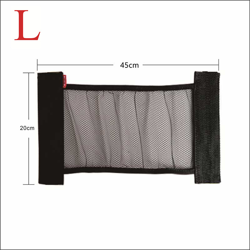 Cốp xe ô tô lưới đàn hồi cố định dây đai nội thất xe hơi tổ chức Bình cứu lưu trữ túi lưới ghế sau sửa chữa Túi phụ kiện ô tô
