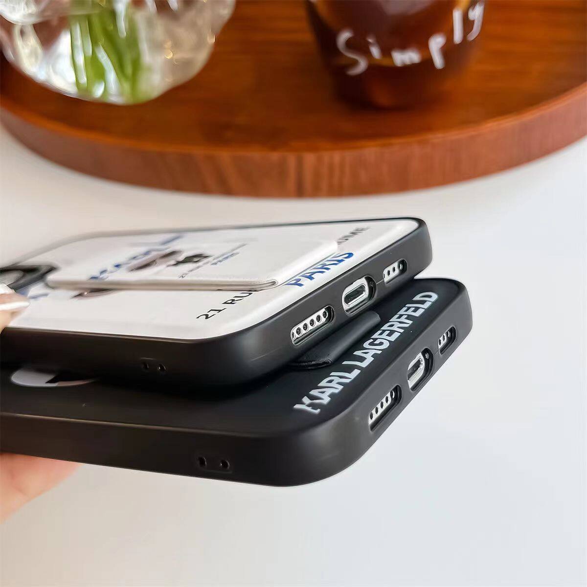 Casetify x KARL LAGERFELD cho Iphone 14 Pro Max / iPhone 13 Pro Max / iPhone 12 Pro Max / iPhone 11 Pro Max vỏ điện thoại