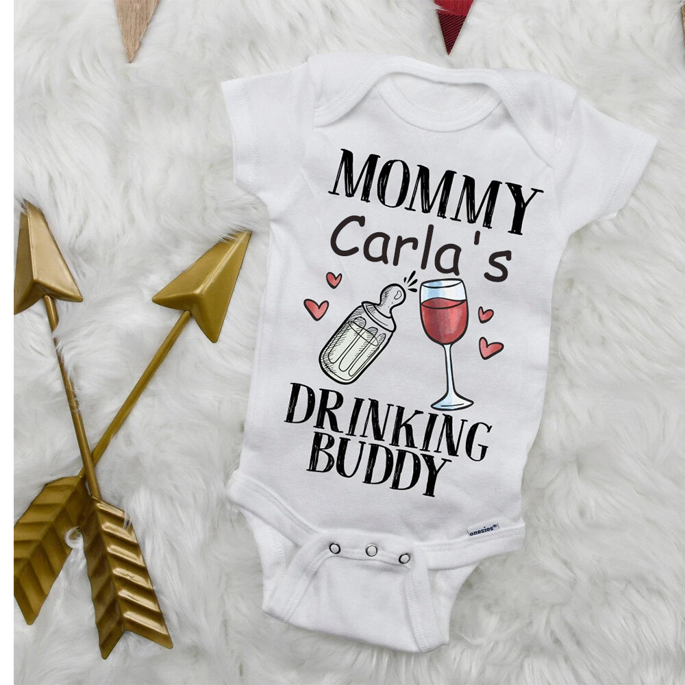 drinking buddies onesies