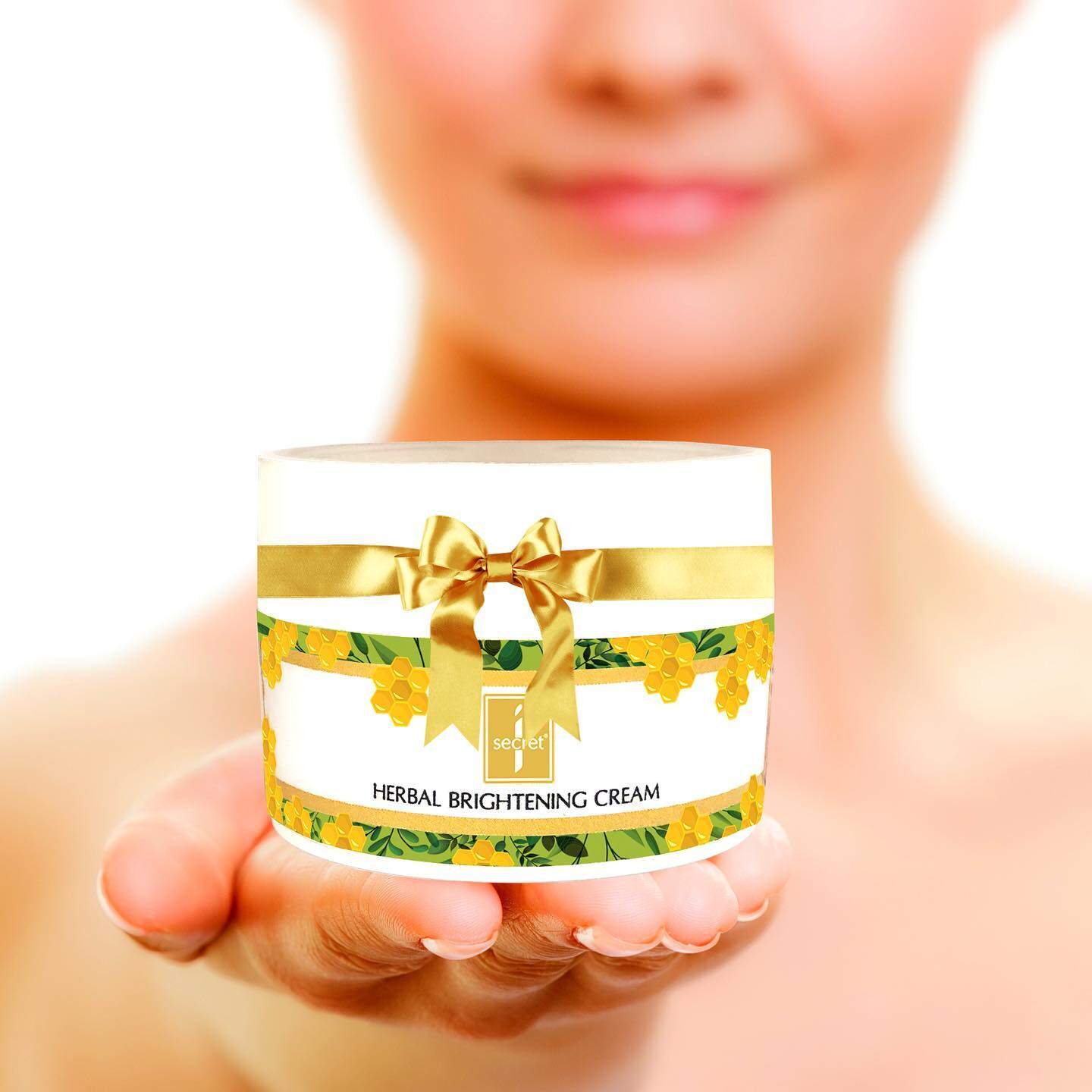 cream glowing herbal