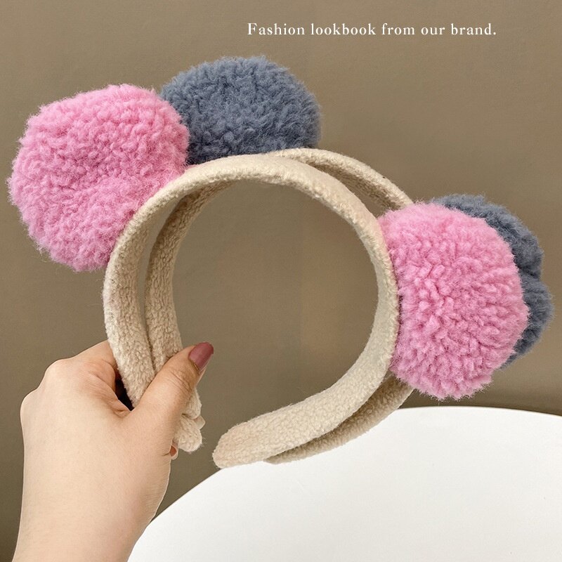 Korean Style Cute flower Pattern Rabbit Ear Headband